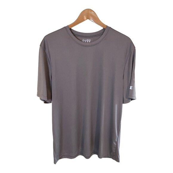 Champion Performance Athletic T-Shirt XLGray Moisture Wicking Gym Tee Athletic - Picture 2 of 6